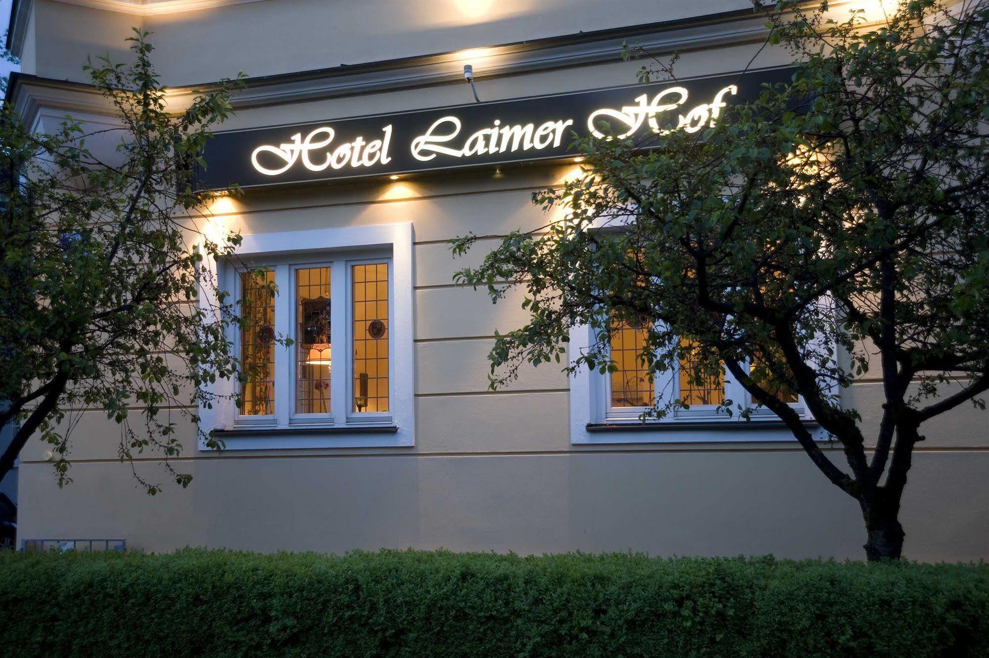 Laimer Hof Am Schloss Nymphenburg Munique Exterior foto